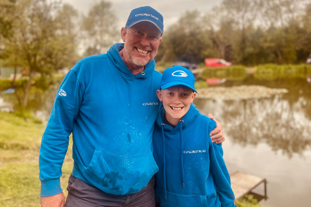 Father and Son Fishing