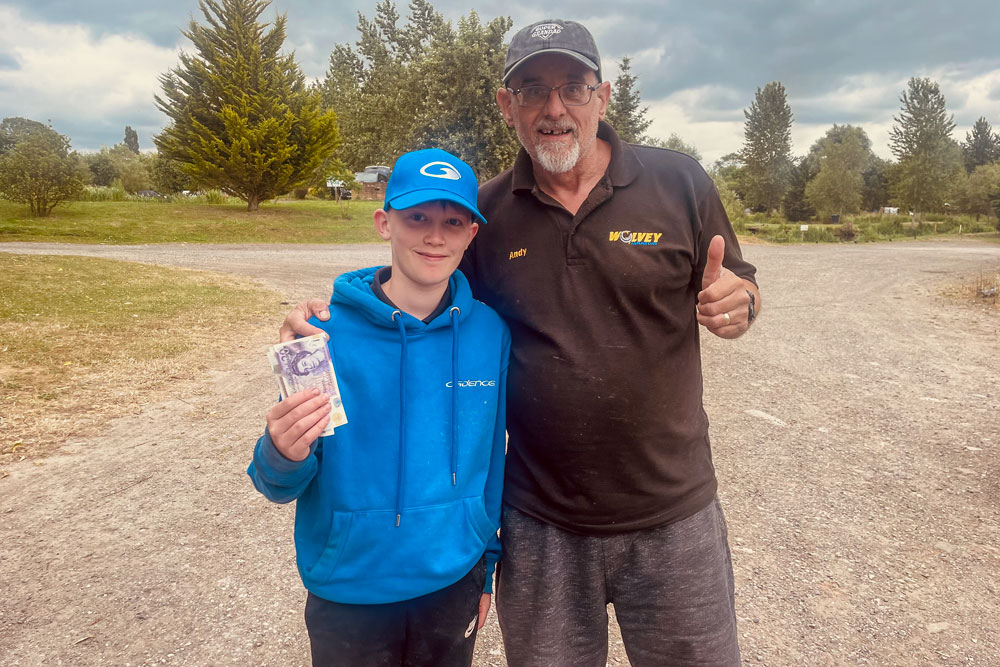 Father and Son Fishing