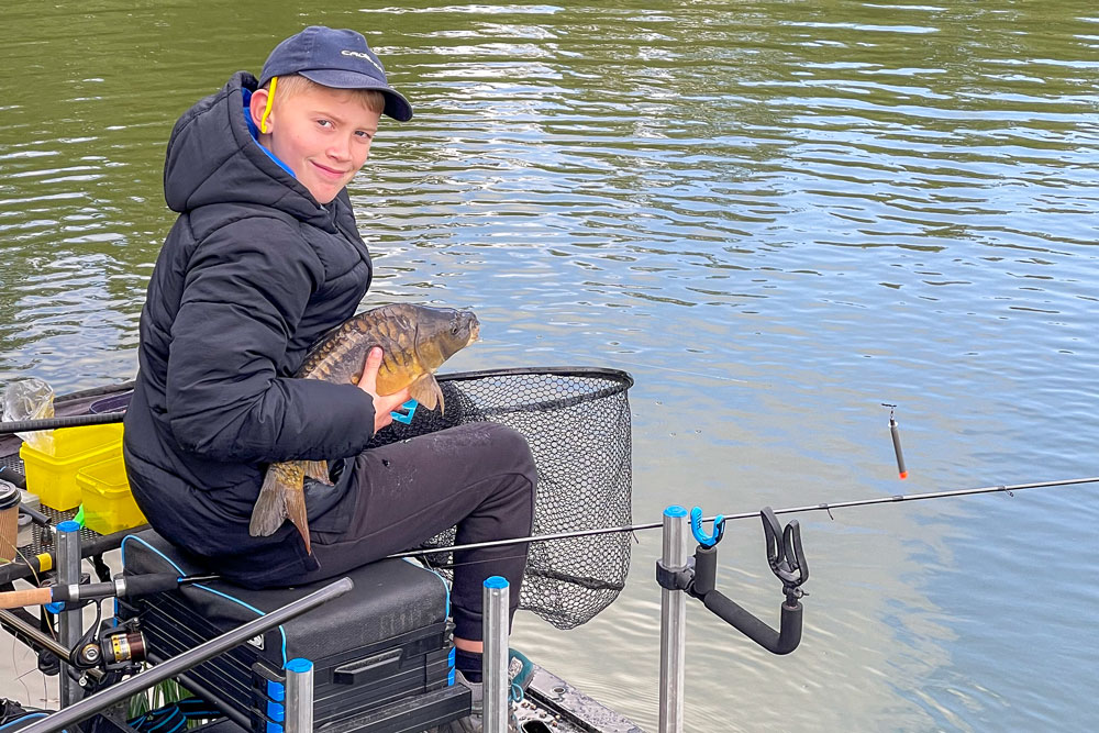 Father and Son Fishing