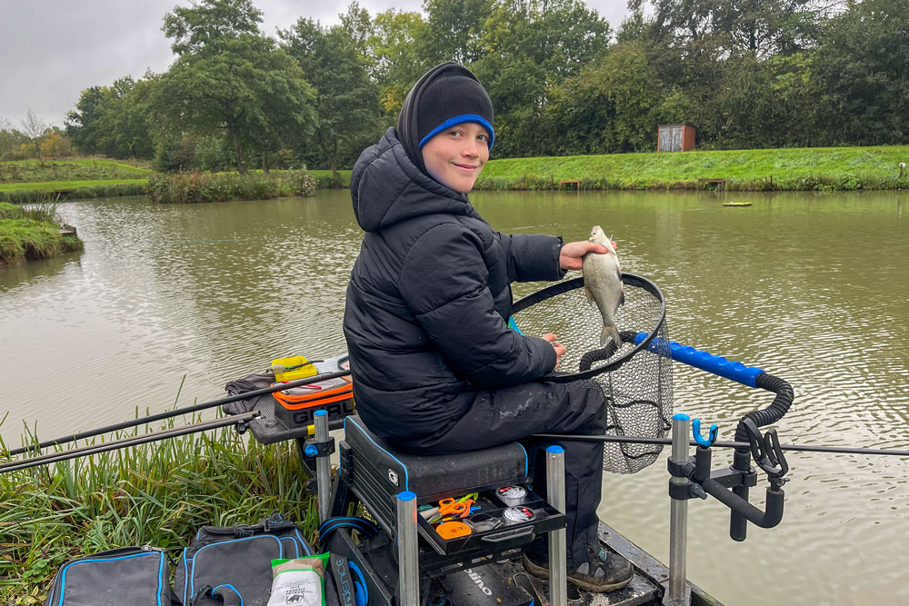 Father and Son Fishing